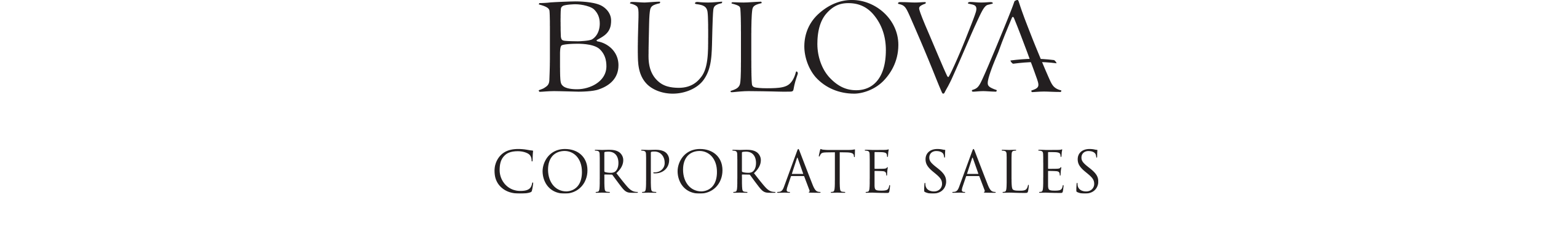 Bulova - Corporate Sales